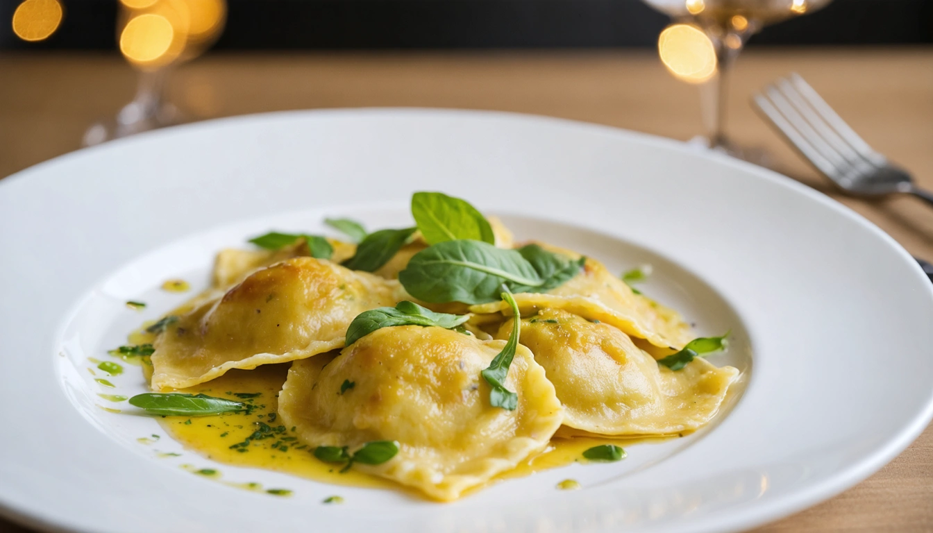 ravioli di zucca